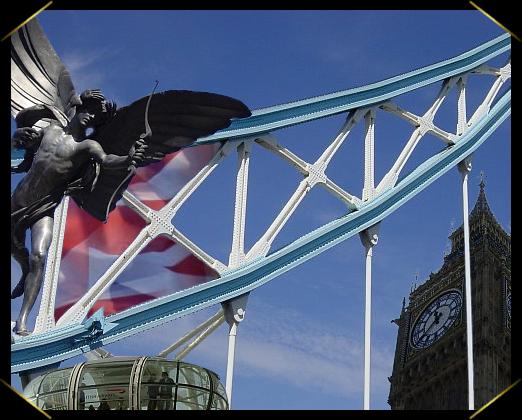 Looking Around - Bienvenue - Photomontage Londres